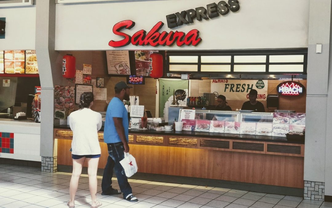 Sakura Express Dayton Mall. Always Fresh Cooking.